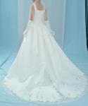(BFL1726IV) Elaborate Ivory Tank Style Bridal Gown 