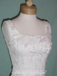 (BFWB001WT) Romantic Delicate Feminine Informal Sheath Bridal Gown