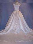 (BGR003WT) Beautiful White Bridal Wedding Gown