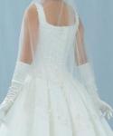 (BFL1726IV) Elaborate Ivory Tank Style Bridal Gown 