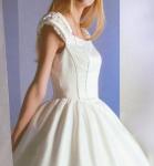 (BGR003WT) Beautiful White Bridal Wedding Gown