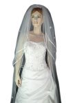 3 Tier Swarovski Cathedral Veil (NEW $30.99) Wedding Bridal Crystal Rhinestones Satin (vsh116wt)