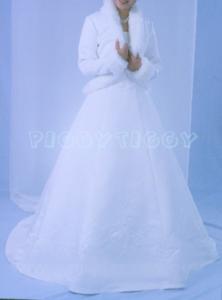 New Beautiful Strapless Wedding Dress Bridal Gown