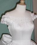 (BGC2263WT) Gorgeous White Bridal Gown with Swarovski Crystal