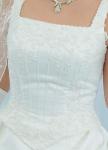 (BFL1726IV) Elaborate Ivory Tank Style Bridal Gown 