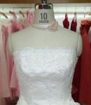 (BTM-2912IV) Strapless Gown