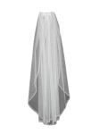 1 Tier Fingertip Veil (NEW $14.99) Wedding Bridal Hand made Beaded (vsh108wt)