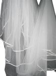 3 Tier Swarovski Cathedral Veil (NEW $30.99) Wedding Bridal Crystal Rhinestones Satin (vsh116wt)